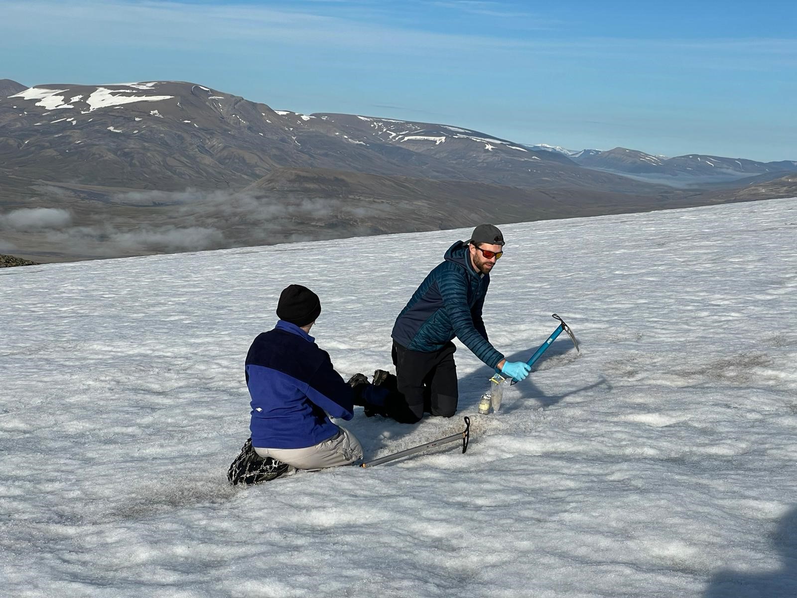 Fieldwork on Svalbard, August 2021 