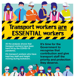 RMT COVID Poster, February 2021