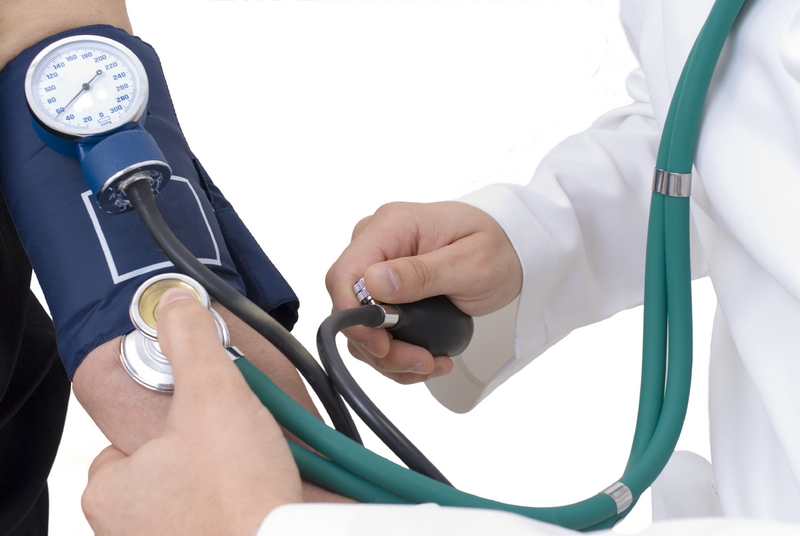 Diabetes care: Measuring blood pressure