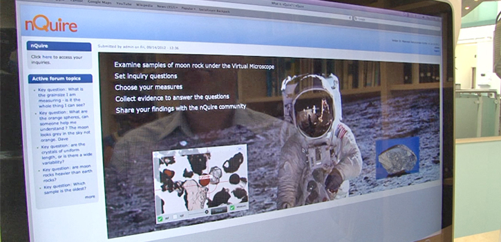 nQuire Explore the Moon - OpenScience Lab