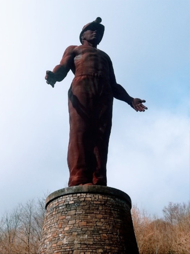 The Guardian statue