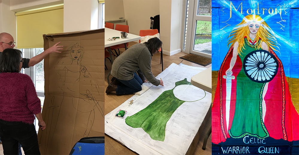 Y paentiad modern yn cael ei ddatblygu