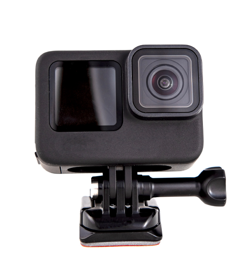 A GoPro camera