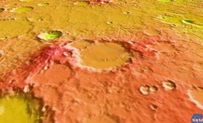 Mars in 3D - NASA World Wind