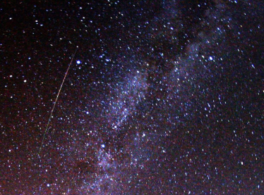 The Perseid meteor shower 2017