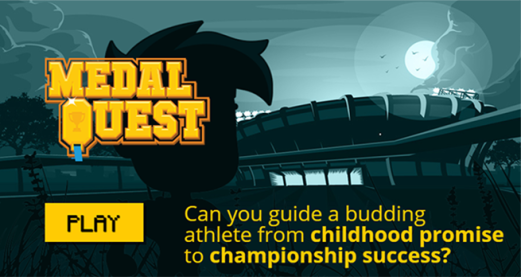 Medal Quest: Can you guide a promising young athlete to championship success?