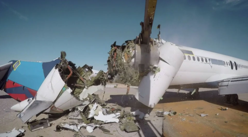 Why do planes get dumped in the desert?