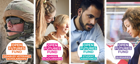 Life-changing scholarships and bursaries at The Open University