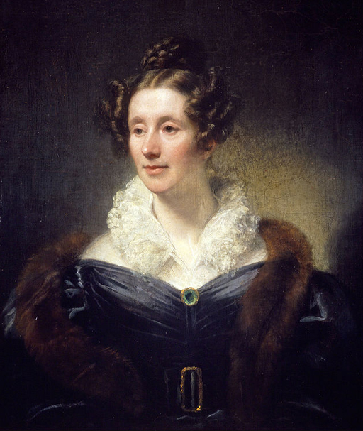 This is a portrait of the 19th century polymath Mary Somerville.