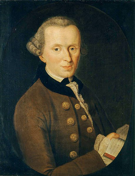 This is a portrait of the philosopher Immanuel Kant.