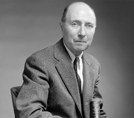 This is a photograph of physicist Eugene Wigner.