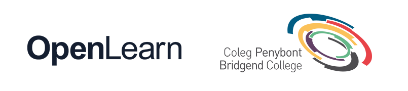 OpenLearn Bridgend College / Coleg Penybont logos