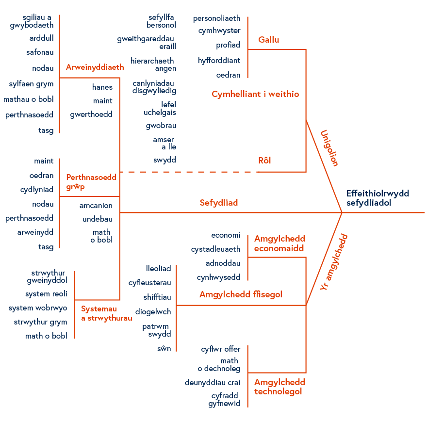 Y ddelwedd a ddisgrifir