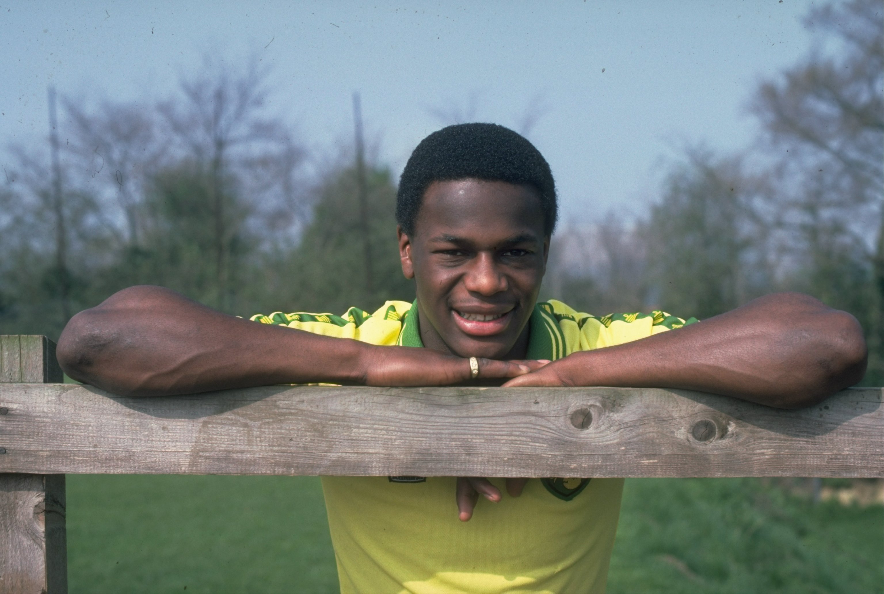 A photograph of Justin Fashanu