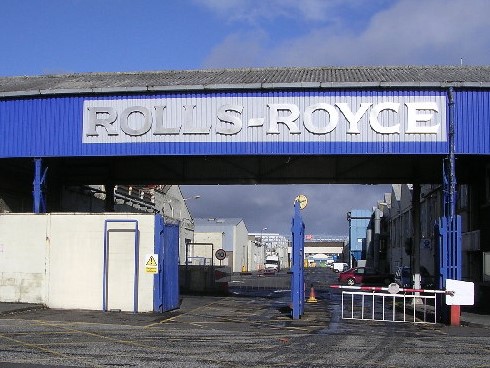 Rolls-Royce plant at Hillington