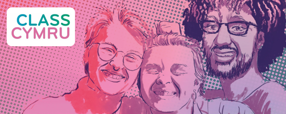 Cartoon of a man, woman and teenager