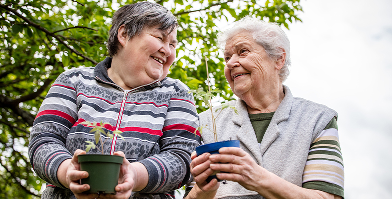 Caring for an older family member with learning disabilities