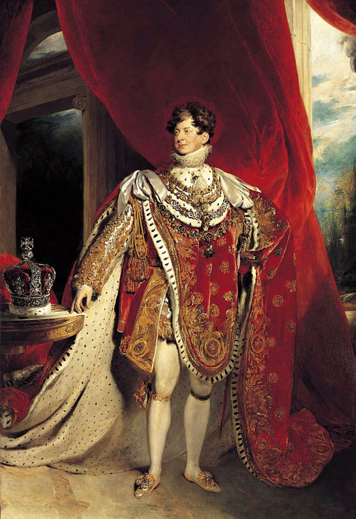 Coronation Portrait of George IV (1821) 
