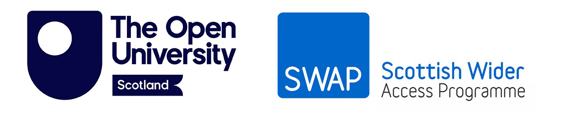The Open University and SWAP logos.