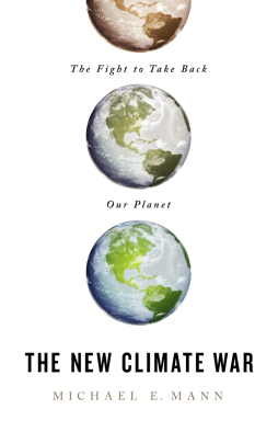 A photograph of the front cover of The New Climate War.