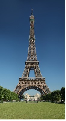 C) The Eiffel tower