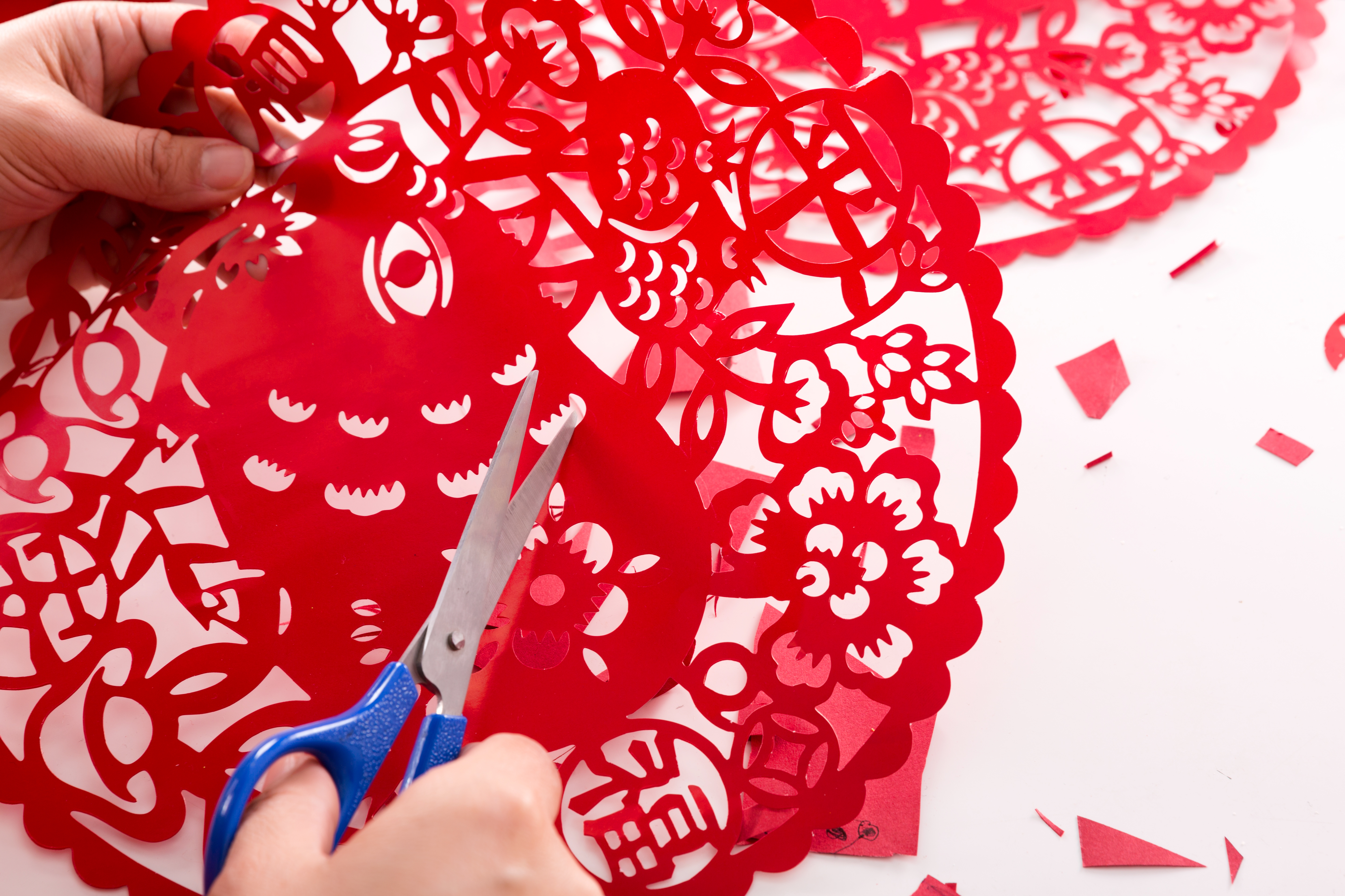 Chinese new year paper cuttings