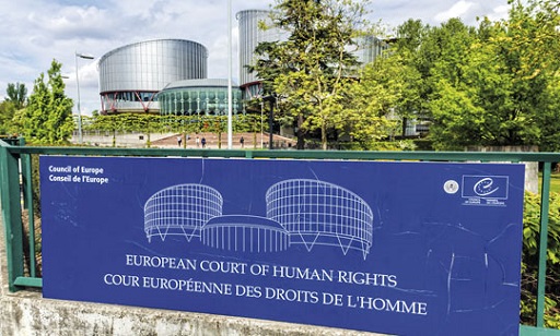Photograph of the European Court of Human Rights.