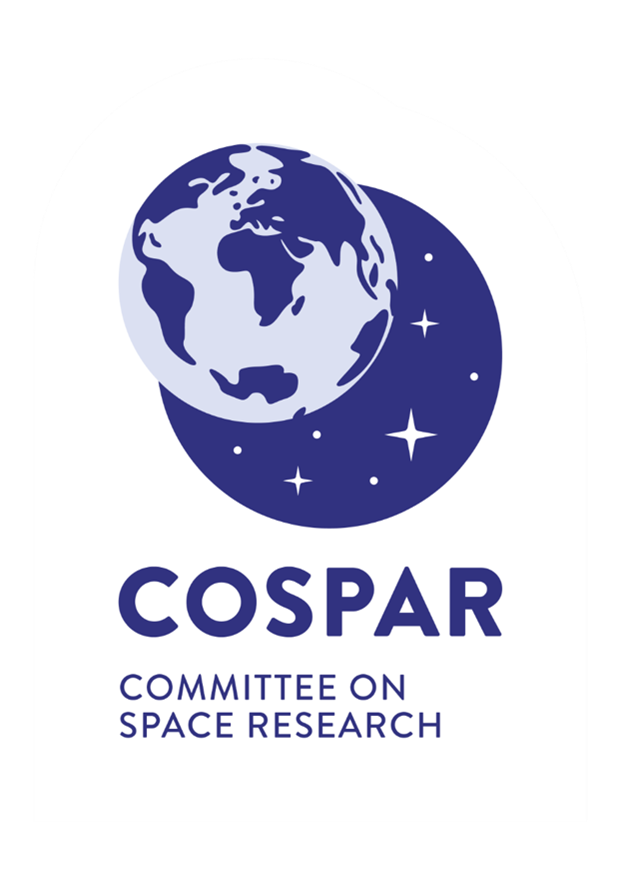 The Committee on Space Research (COSPAR) logo.