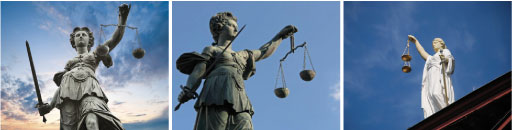 Three traditional images of justice