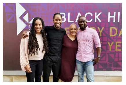 A photograph of the four course authors.