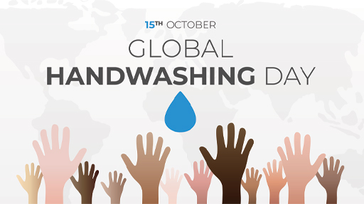 A poster celebrating Global Handwashing Day