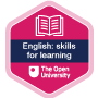 'English: skills for learning' digital badge