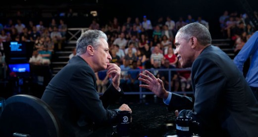 A moment of zen: Jon Stewart leaves The Daily Show