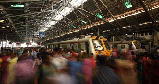 The world's busiest railway station - Chhatrapati Shivaji Terminus, Mumbai