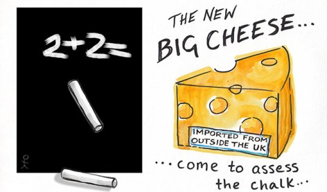 What does the head of Ofsted do?