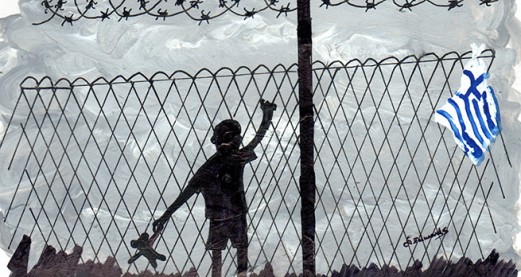 Refugees languish in camps on Lesvos as conditions deteriorate