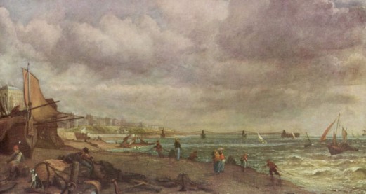 Swept away: Brighton's Chain Pier collapses during a storm