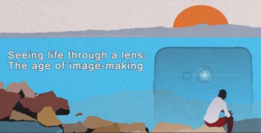 Witnessing war through a smartphone lens