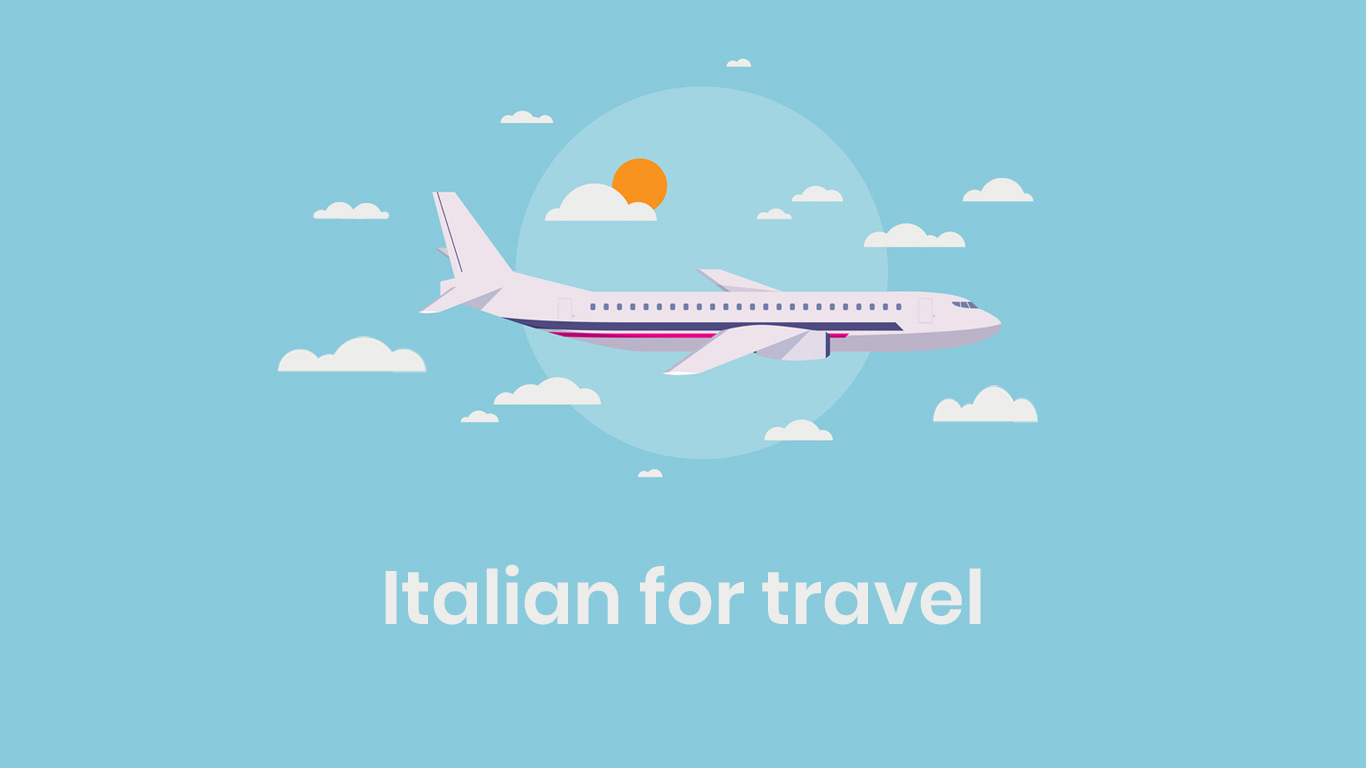 Italian for travel. Click this image to load. 