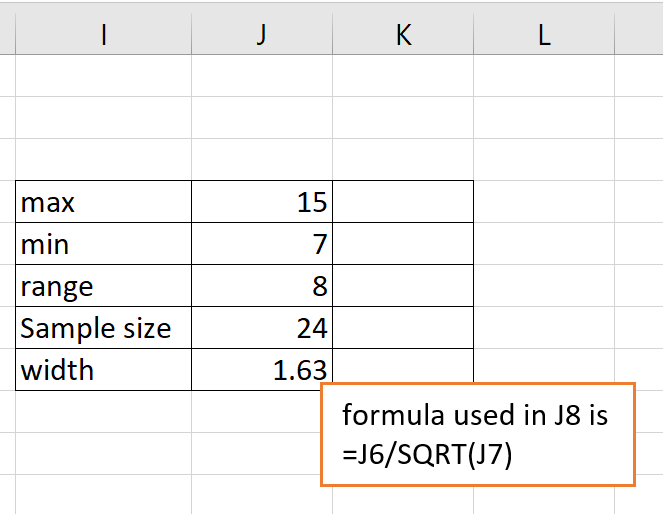 Data analysis: visualisations in Excel: 2.2.3 Grouped frequency ...