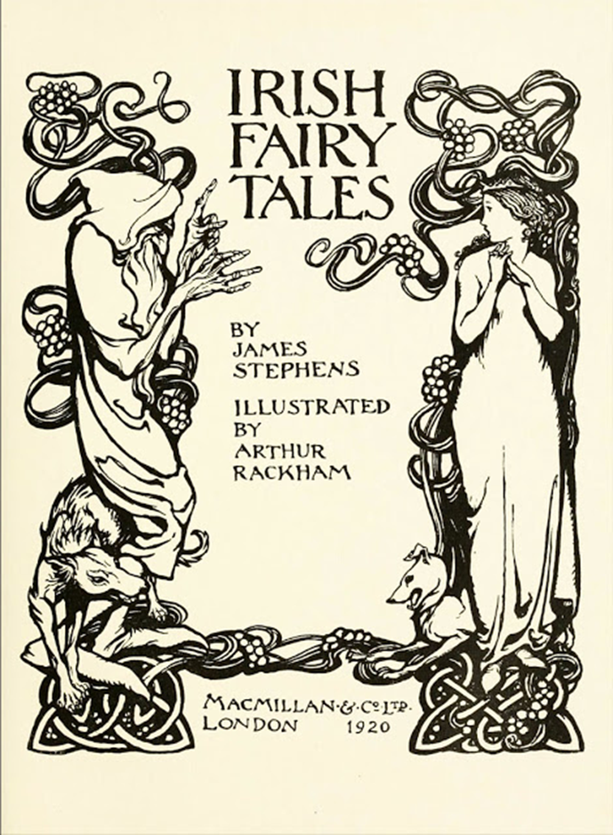 Title page from Irish Fairy Tales