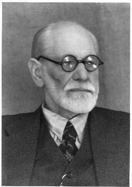 Photograph of Sigmund Freud