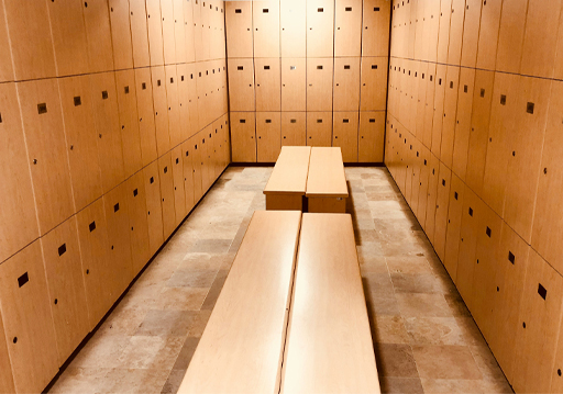 Image of a changing room