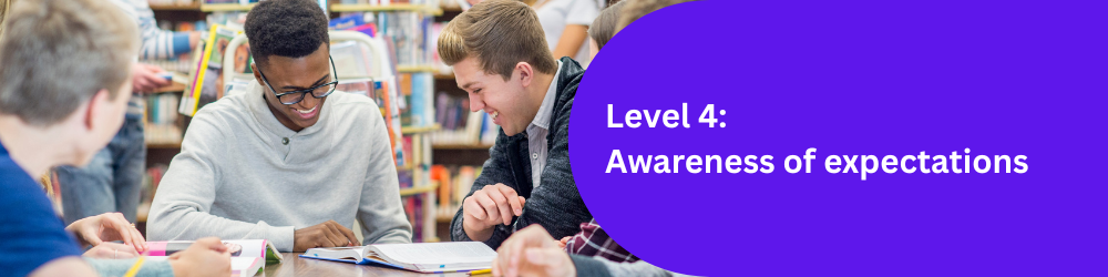 Level 4: Awareness of expectations