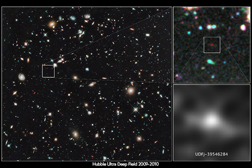 An image of the galaxy UDFJ-39546284.