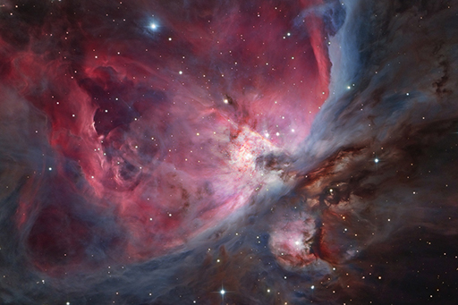 An image of the Orion Nebula.