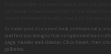 Screen shown in dark mode with low contrast text