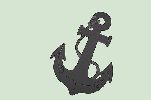 This is an illustration of an anchor.