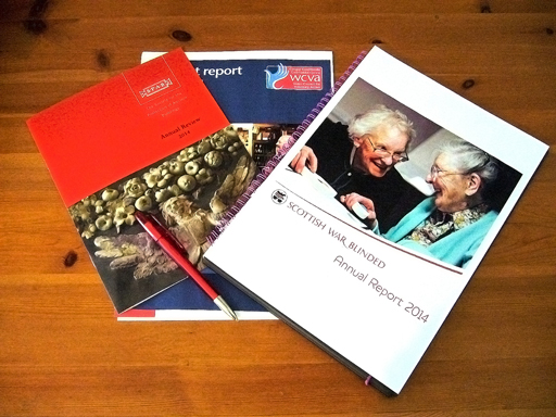 A selection of annual reports.