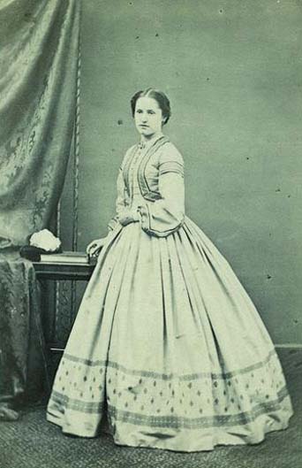 A photograph of a woman